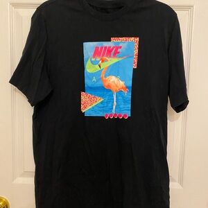 Nike Black Graphic T-Shirt for Men